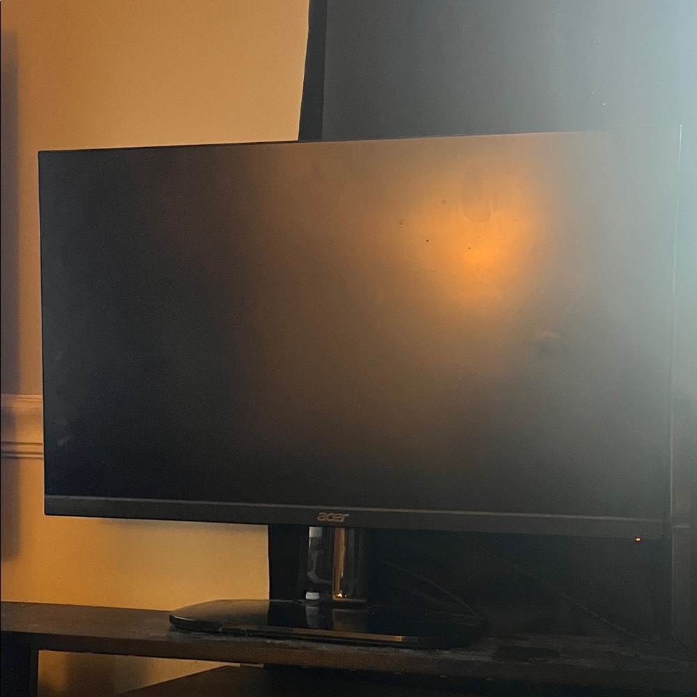 Acer Black LED Computer Monitor - Picture 2 of 3